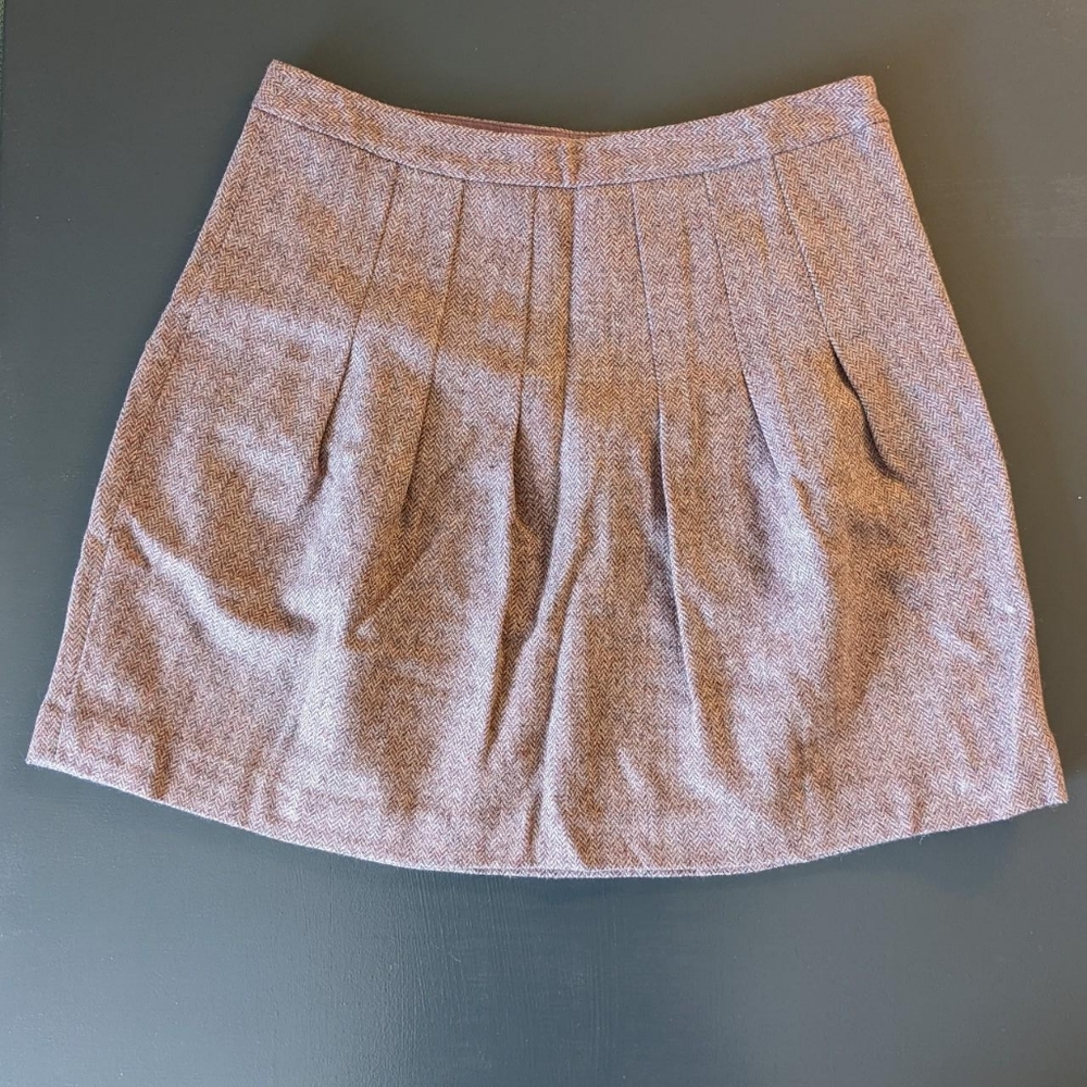 Pink wool Gap skirt
